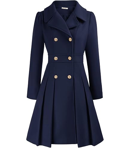 Amazon.com: CURLBIUTY Women Trench Coat Lapel Winter Long Swing